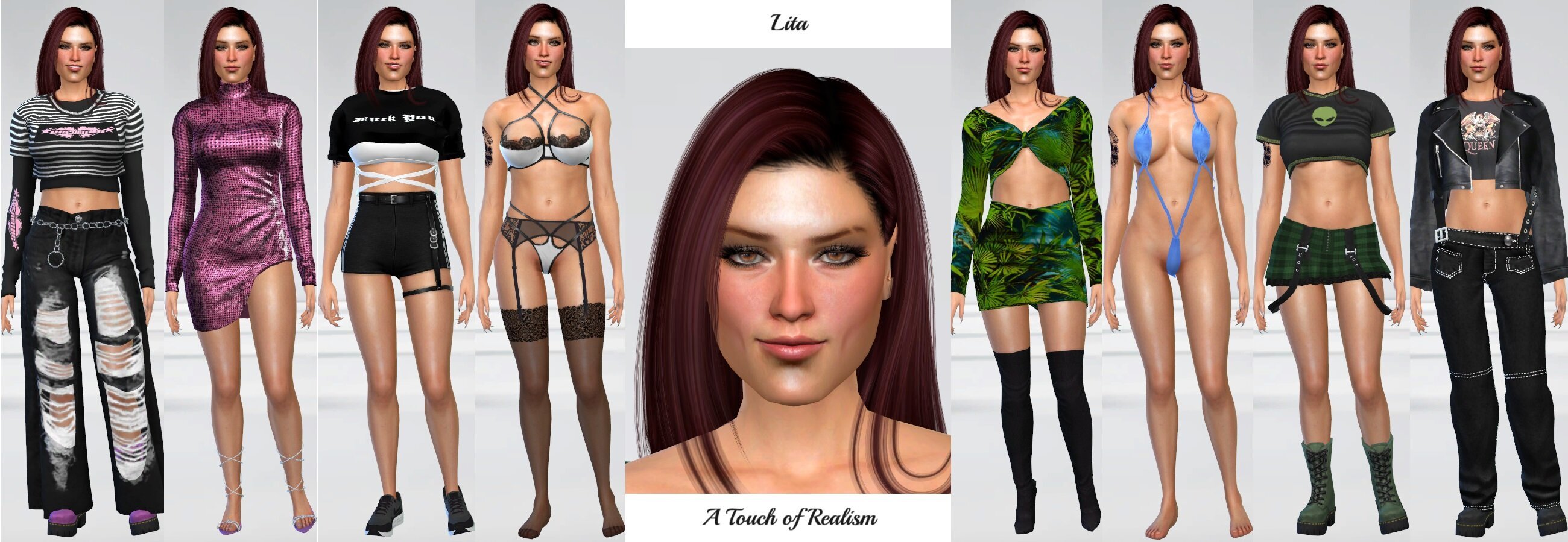 WWE Diva Lita! - The Sims 4 - Sims - LoversLab