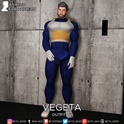 More information about "Vegeta - Outfit V2"