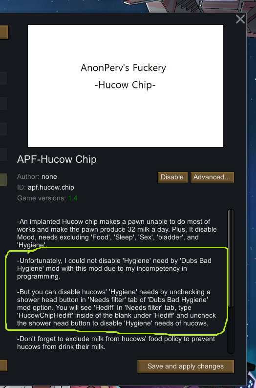 APF-Hucow Chip