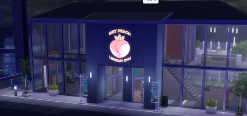 More information about ""Wet Peach" Signs - [LESBIAN GYM STUFF COLLECTION] by lava_laguna"