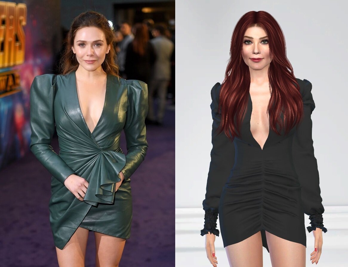 Actress Elizabeth Olsen! - Downloads - CAS Sims - LoversLab