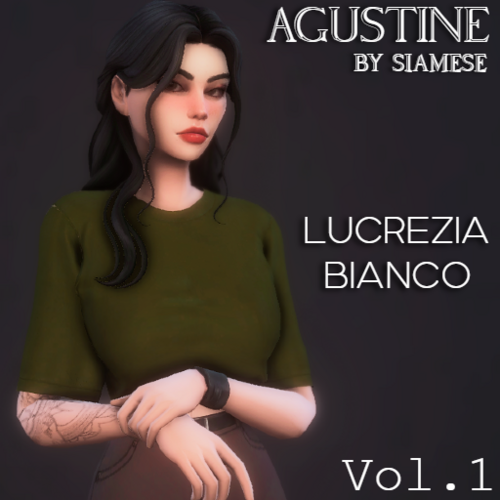 More information about "AGUSTINE | Lucrezia Bianco"