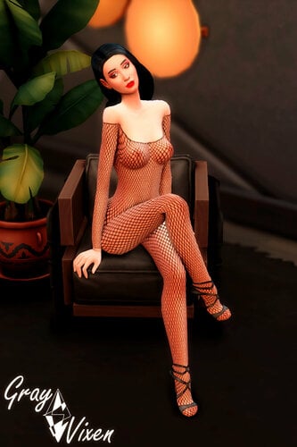More information about "The Sims 4 Fishnet Bodystocking"