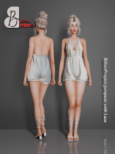More information about "BillionProject-Jumpsuit with Lace"