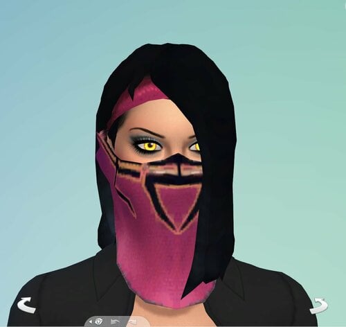 More information about "Mileena Deadly Alliance Hair and Mask"