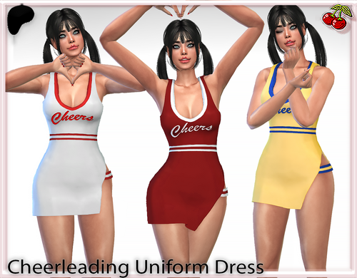 More information about "🤸🏼‍♀️Cheerleading Uniform Dress"