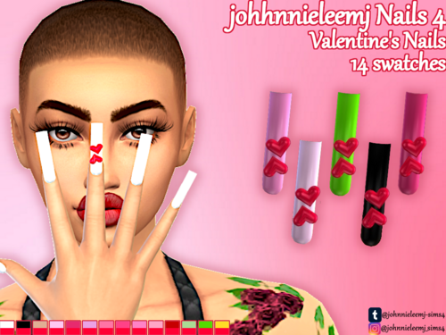 More information about "johnnieleemj Nails 4 (Valentine's Nails)"