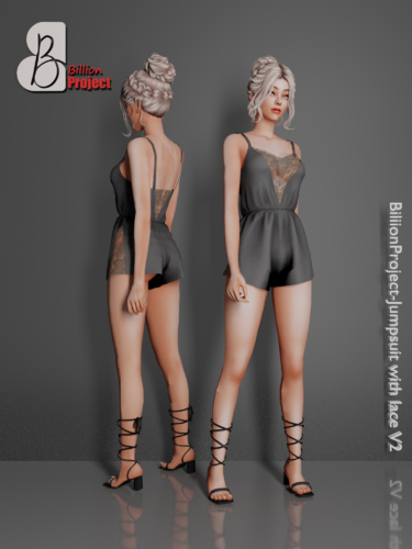 More information about "BiliionProject-Jumpsuit with lace V2.package"