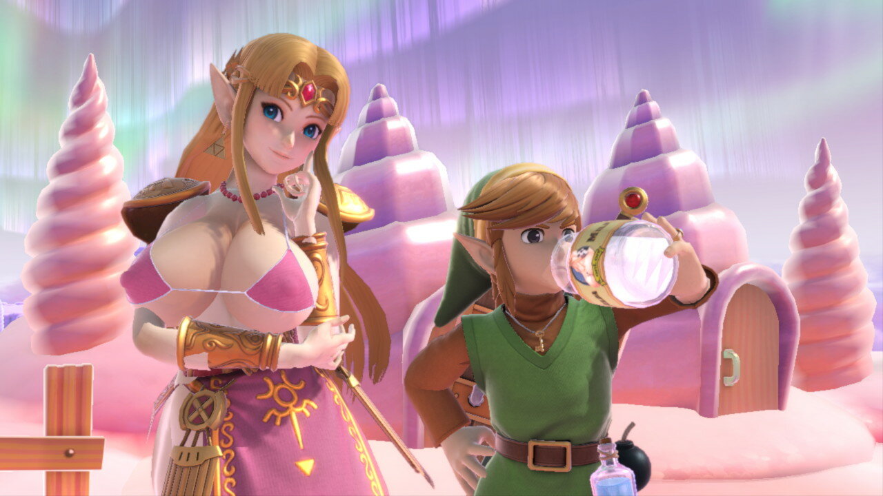 Hyrule fresh Milk (SSBU milk mod)