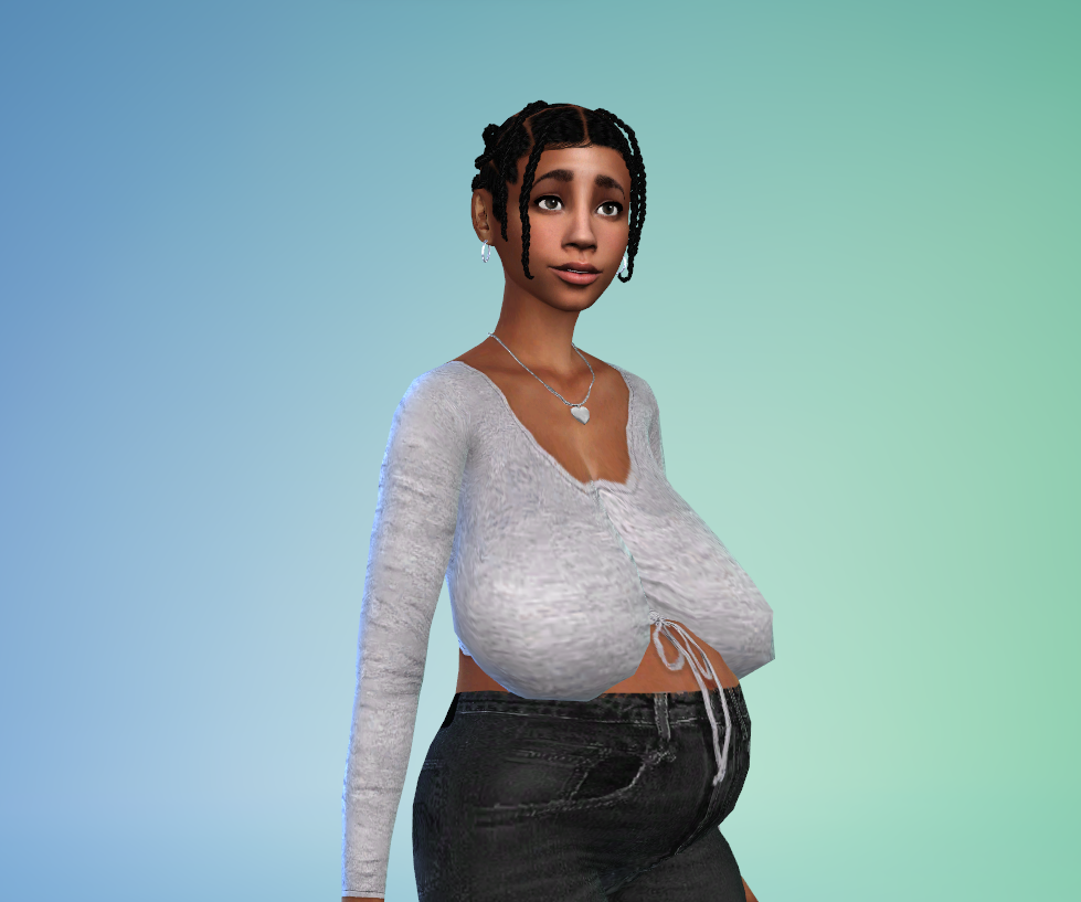Kat Bates - Preggo Version (Real People Sims)