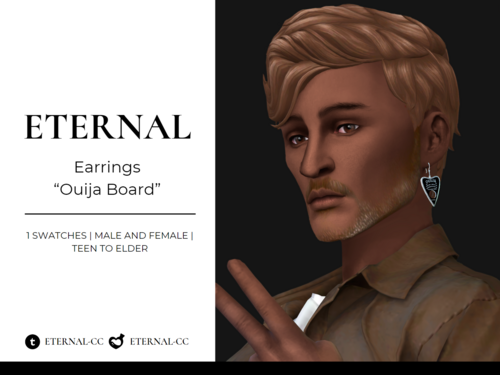More information about "Earrings "Ouija Board" [Eternal]"