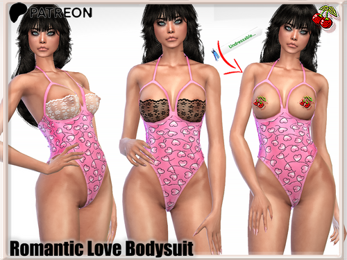 More information about "❤️Romantic Love Bodysuit (undressable)"