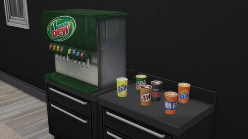 MTN DEW FOUNTAINDRINK MACHINE(FULLY FUCTIONAL) - Objects - LoversLab