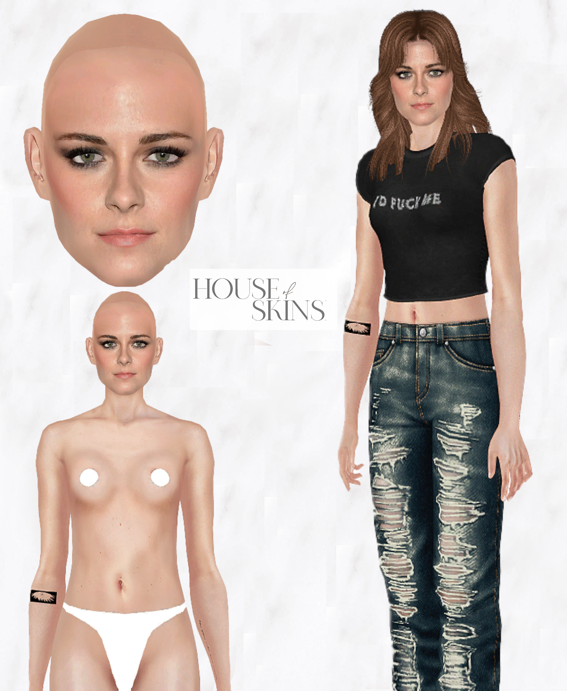 FREE KRISTEN STEWART CUSTOM SIM