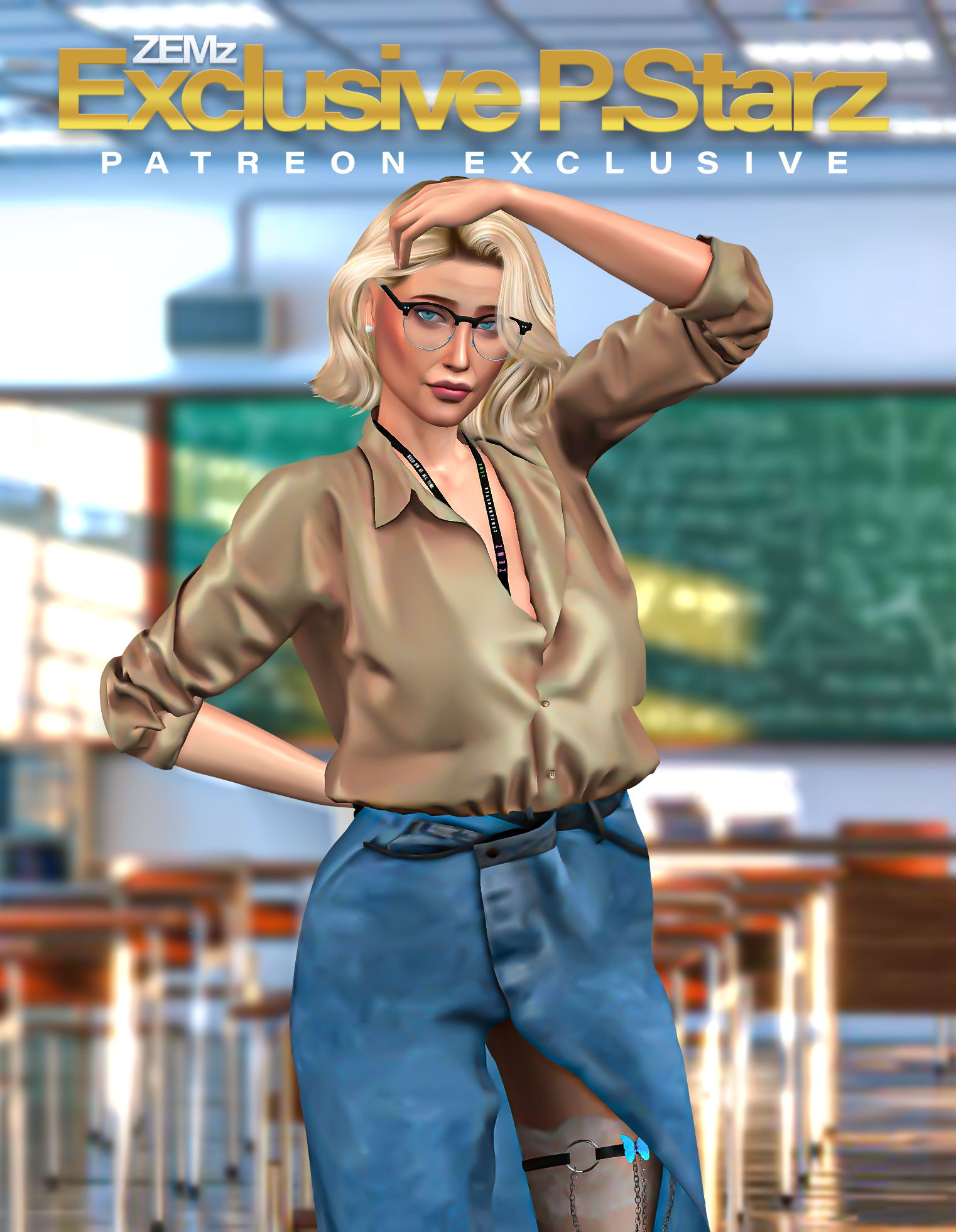 Miss Nancy Nae - ZEMz Model #13 SIM DUMP
