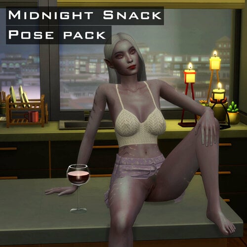 More information about "Midnight Snack │ Pose Pack │Cockatoo"