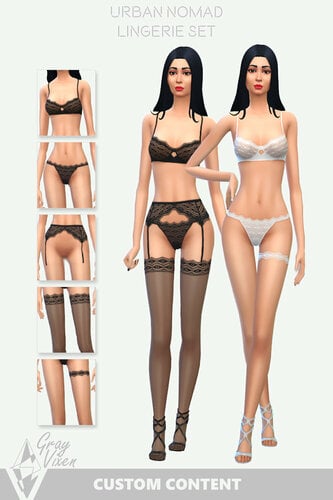 More information about "Sims 4 Lingerie  CC | Undressables for WickedWhims"