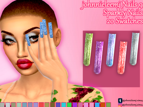 More information about "johnnieleemj Nails 9 (Sparkly Nails)"