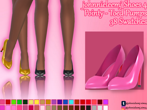 More information about "johnnieleemj Shoes 4 (Pointy-Toed Pumps)"