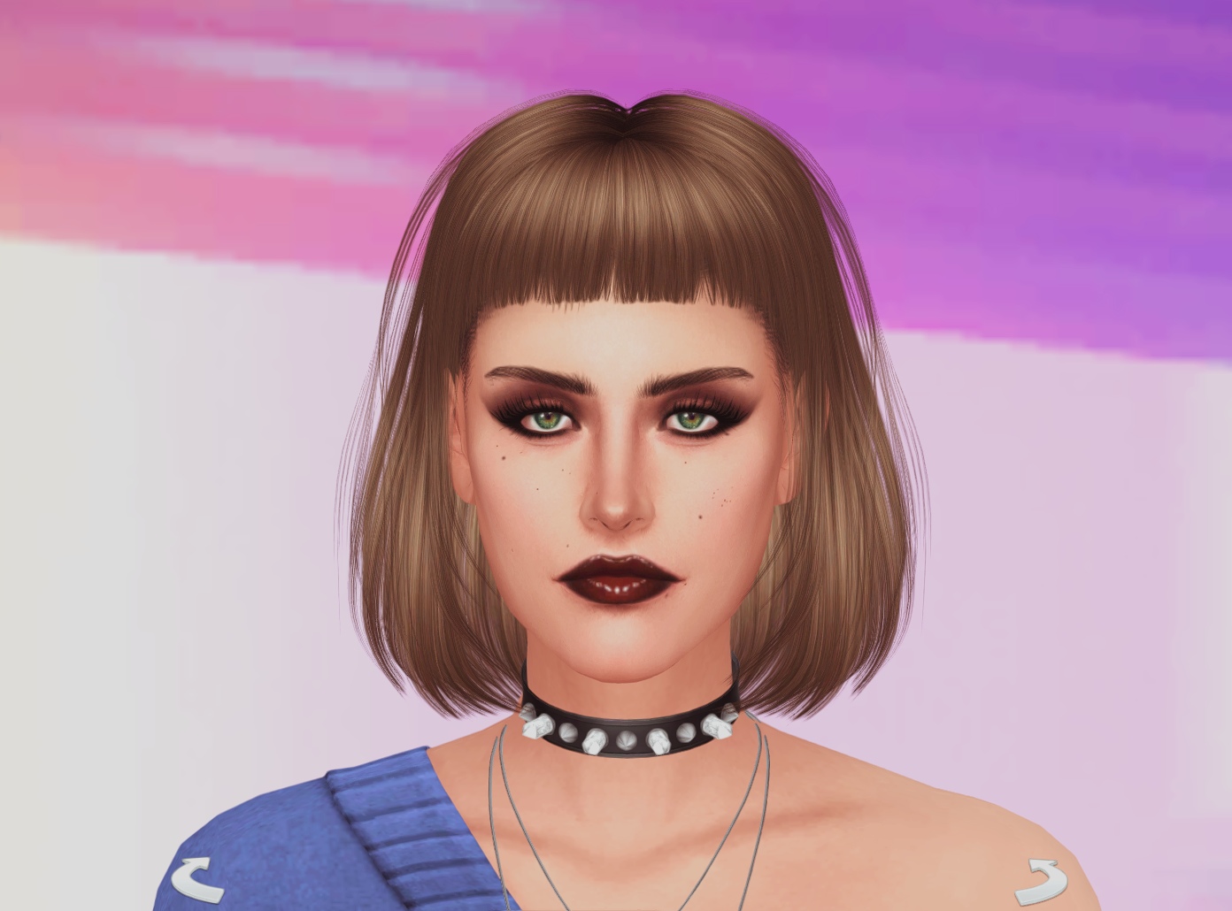 Misty Olszewski Sim from Cyberpunk 2077 (inspired by)