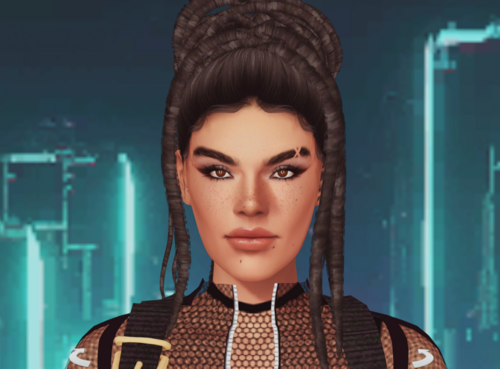 More information about "Panam Palmer Sim from Cyberpunk 2077 (inspired by)"