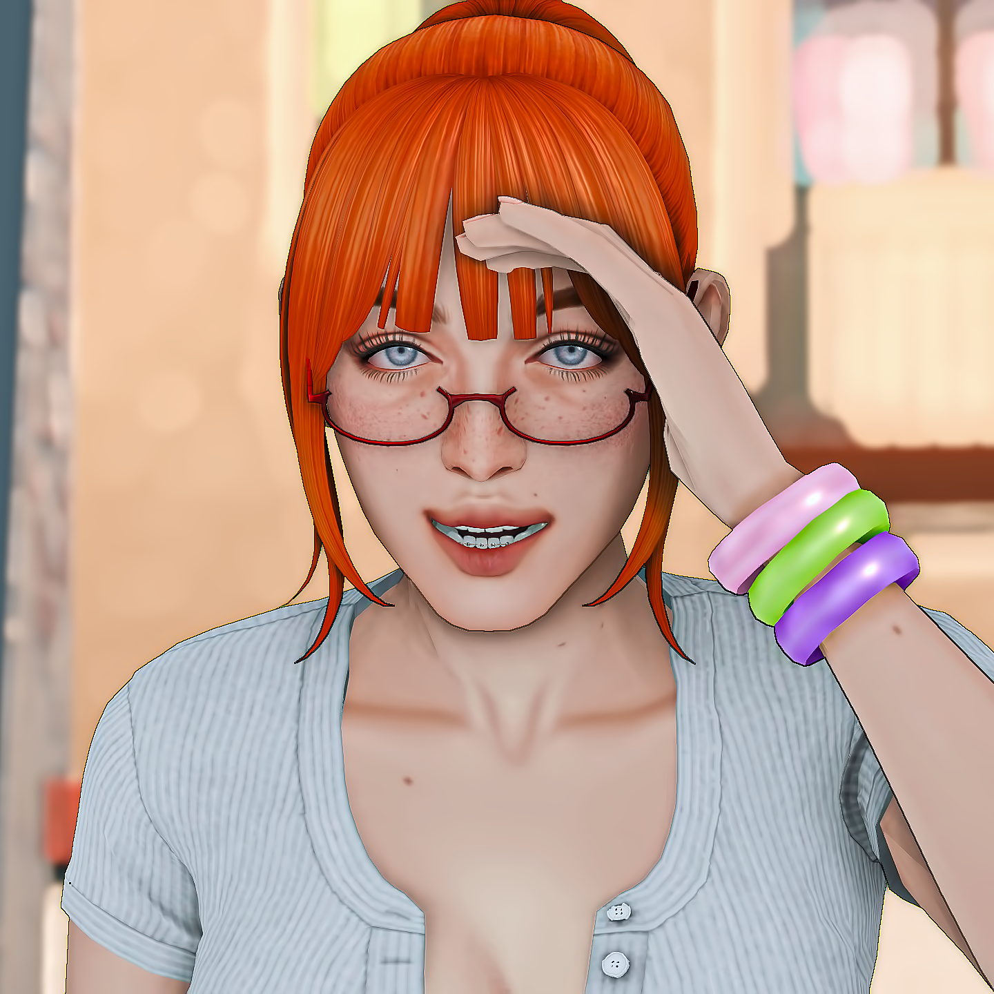 Peeping Tina in WW Makeover