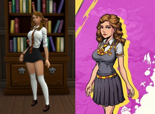 More information about "Innocent Witches - Hermione Granger"