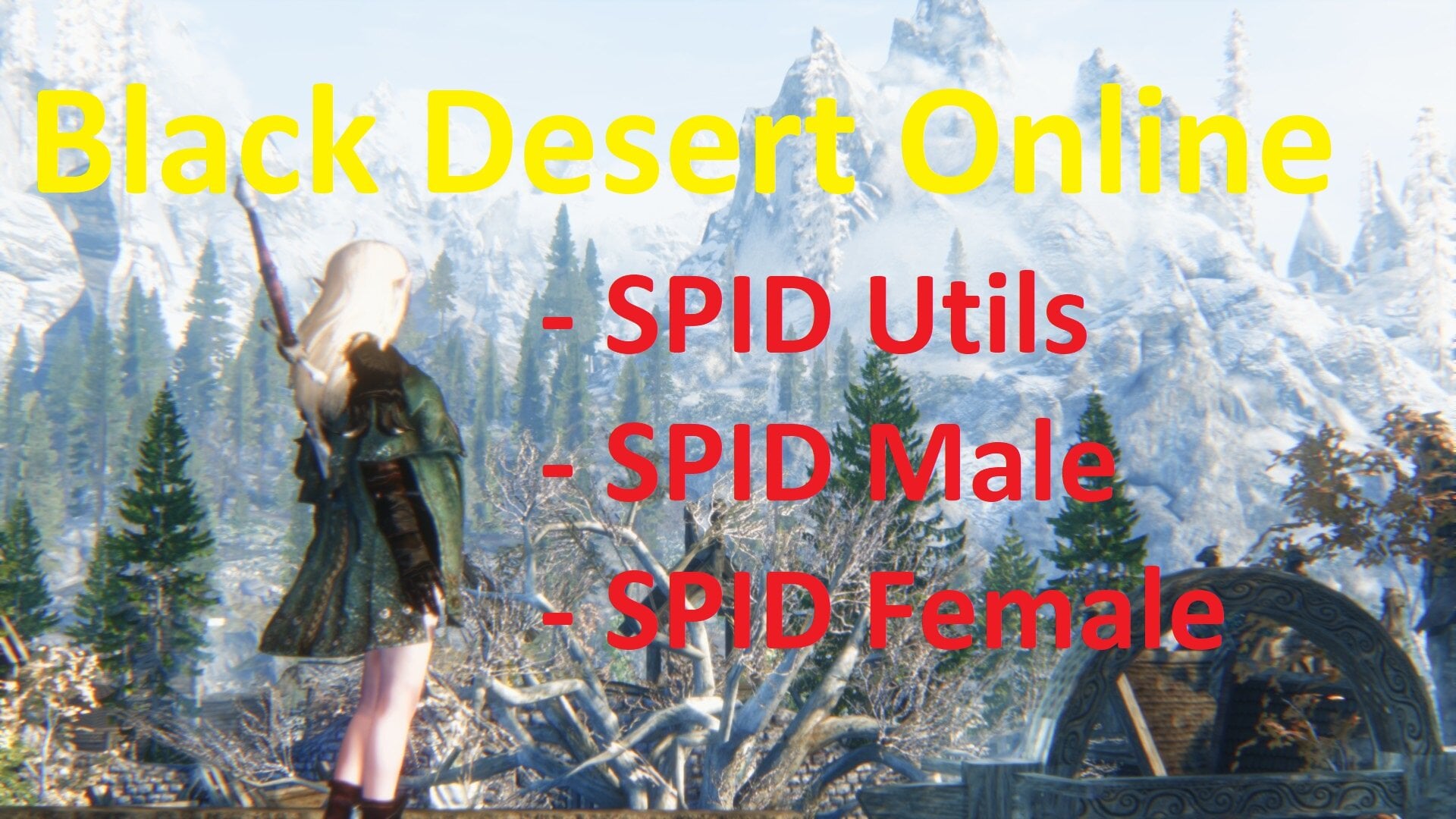 Black Desert Online SPID - Male and Female