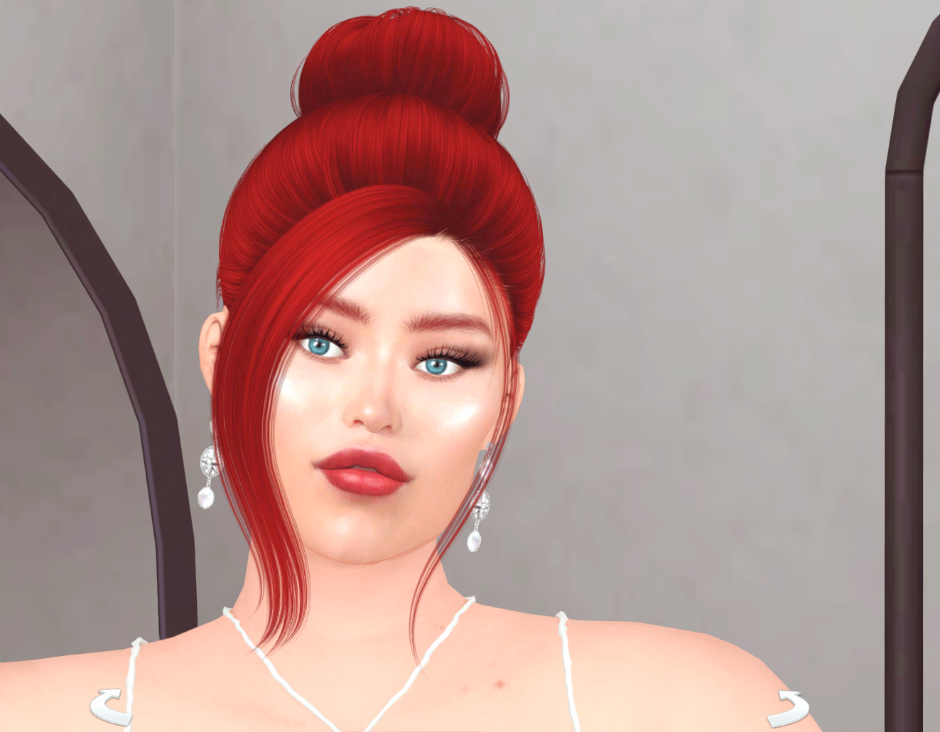 Chubby Sim Redhead Roanne