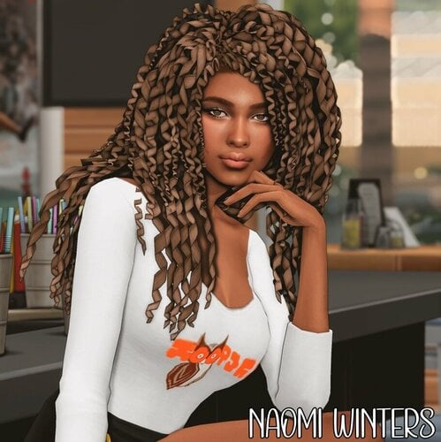 7cupsbobatae's Sims Part 2 - Hooters Waitress Naomi Winters Added - Updated: 2 June ♥