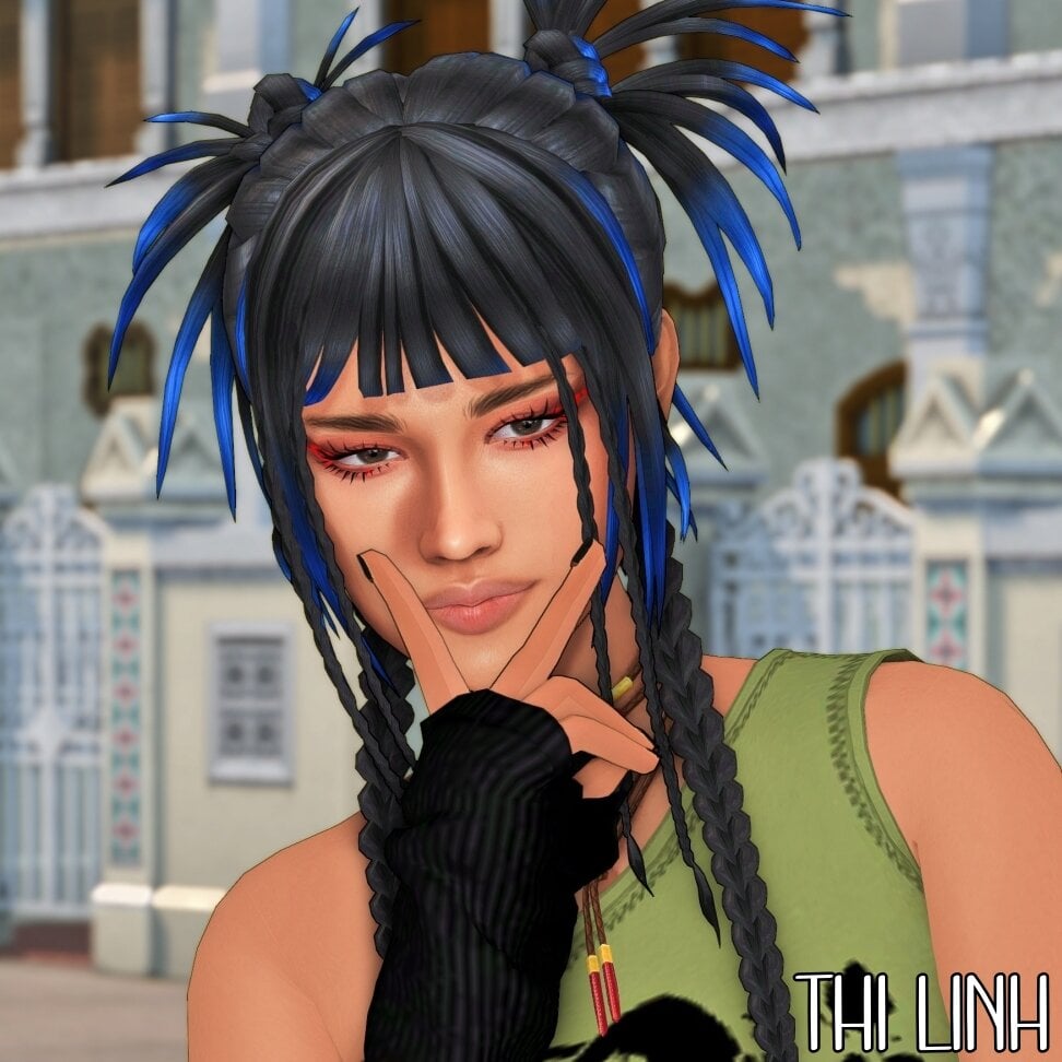 7cupsbobatae's Townie Makeovers: Thi Linh Townie Makeover / Travis Scott & Liberty Lee Townie Remaster Added - Updated: 12 June