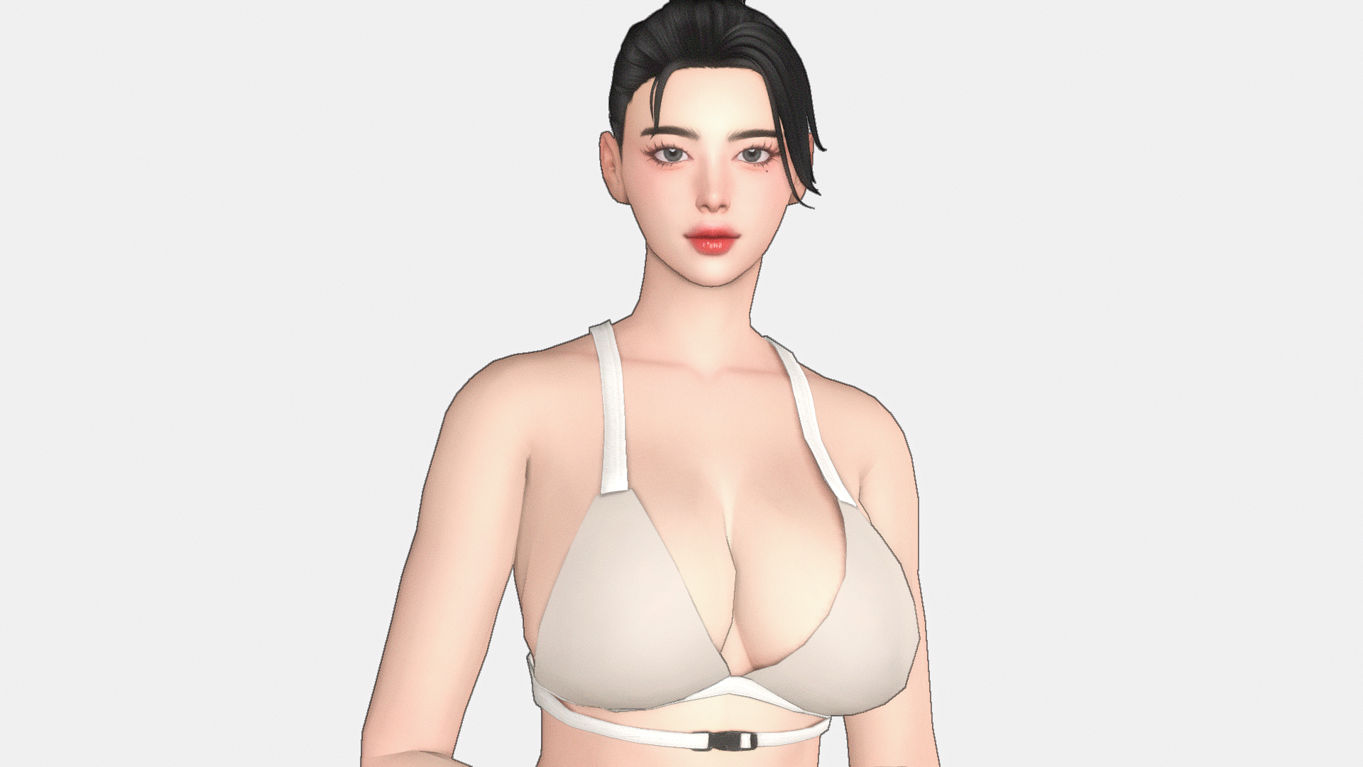 chubby bikini model