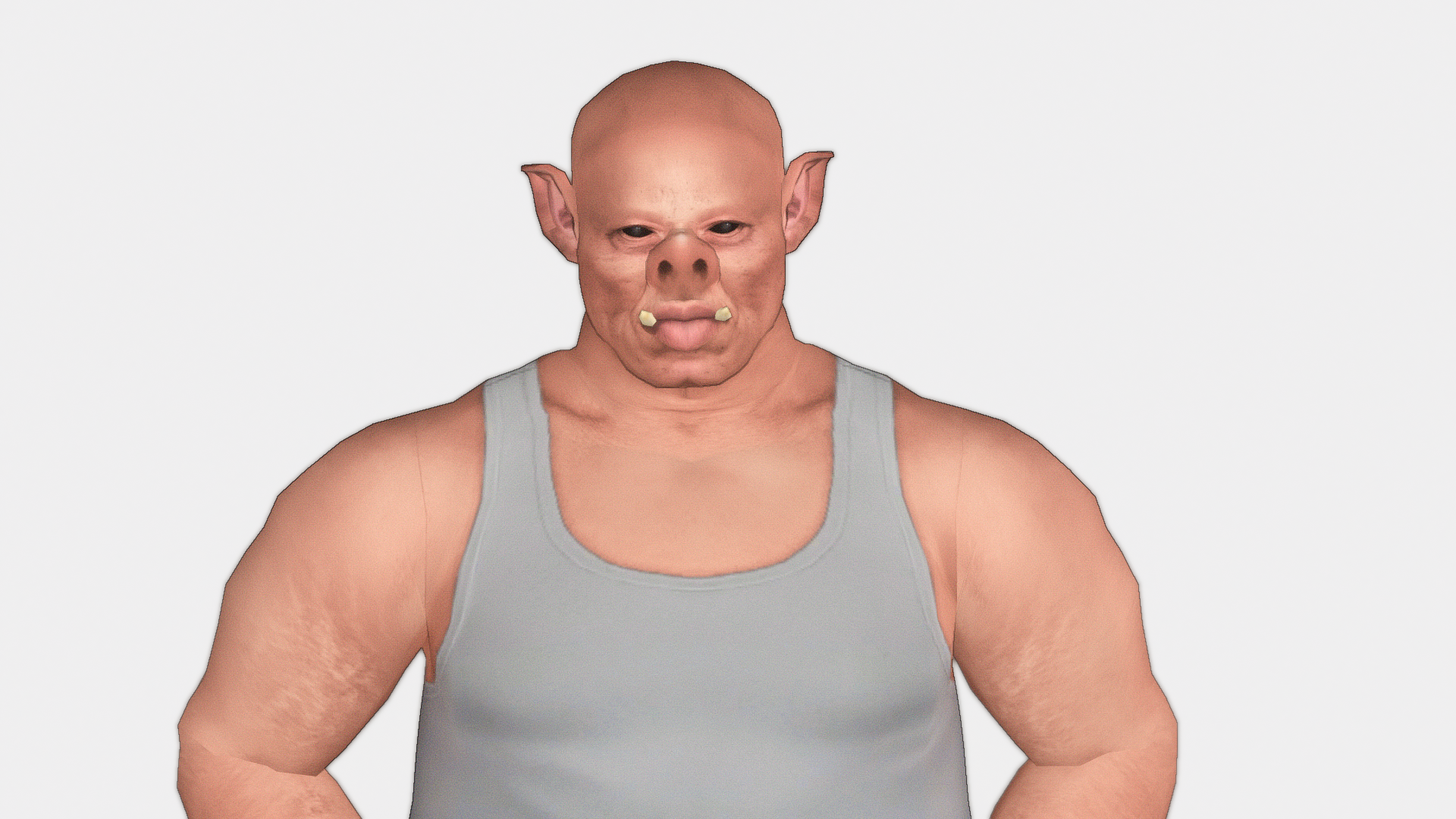 Piggy man