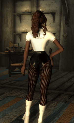 More information about "OC's cheerleader outfit"