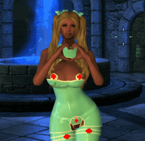 More information about "OC's latex nurse outfit (the second)"