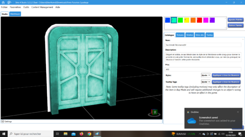 More information about "Porte Futuriste De Couleurs"