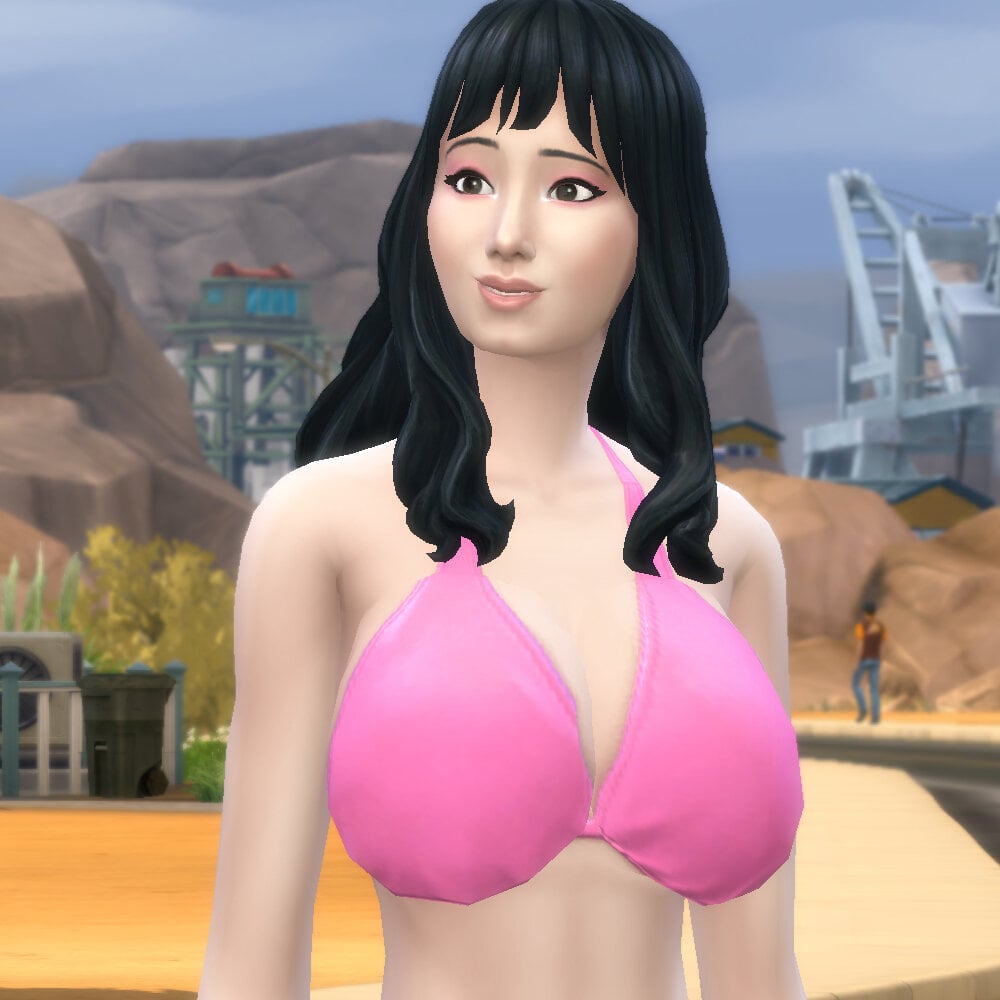Hitomi Tanaka Japanese Pornstar Sim Base and EPs version