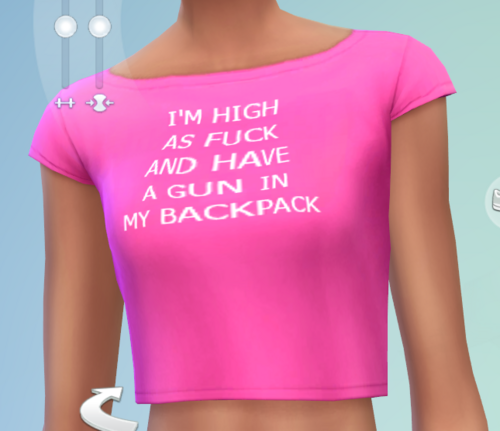 More information about "Graphic Crop Tops"