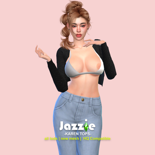 More information about "Jazzie.TS4 CC KAREN TOPS"