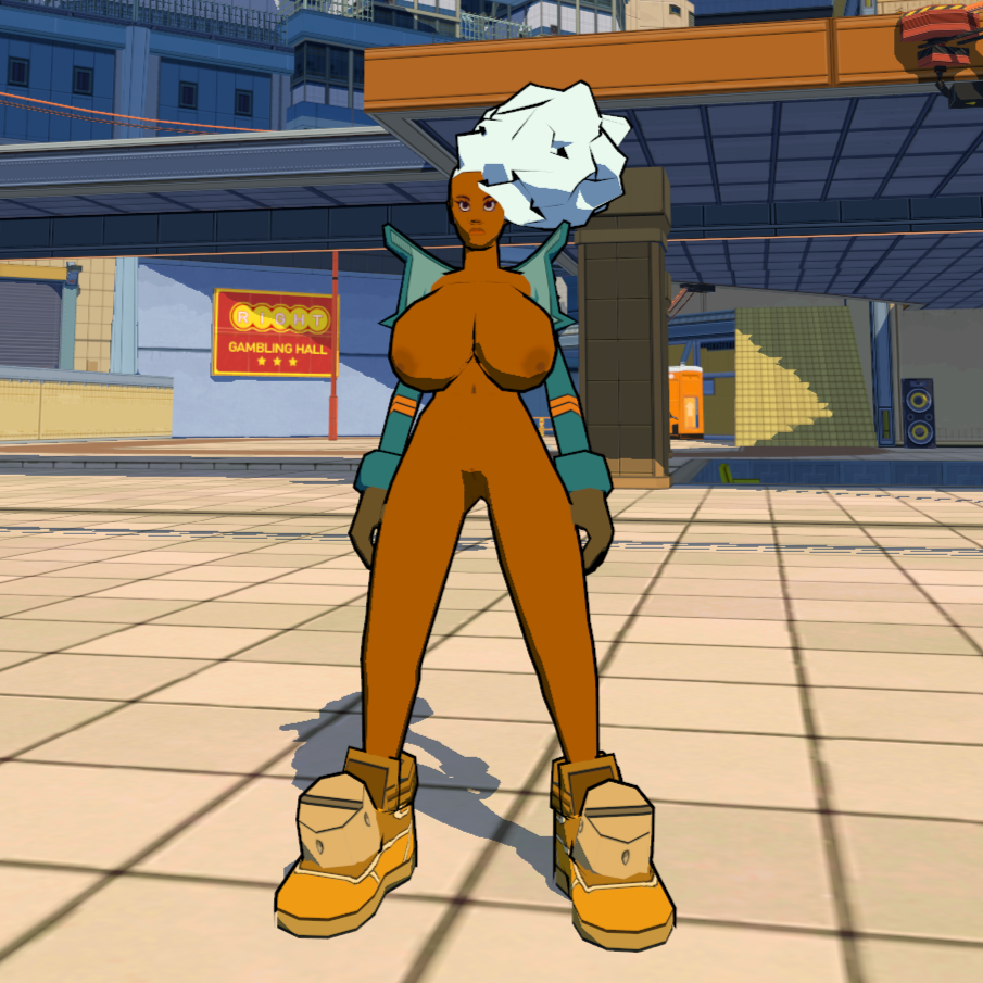 Nude Vinyl + Futa (Bomb Rush Cyberfunk)