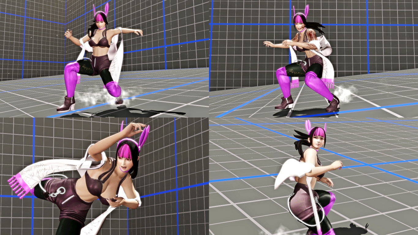 (Free DL) DoA6 USFIV Alt3 Juri Han Cosplay (Ayane)