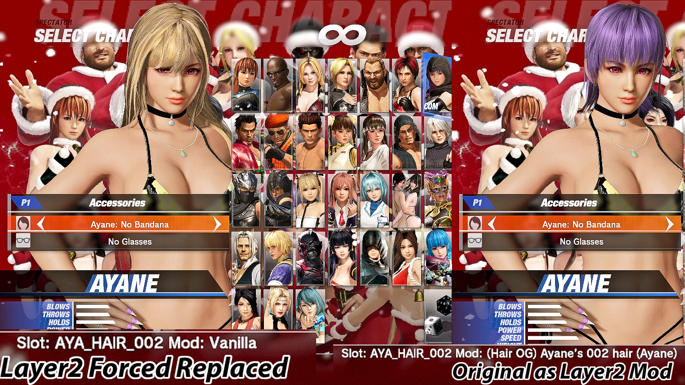 (Free DL) DoA6 Ayane's 002 hair (Ayane)