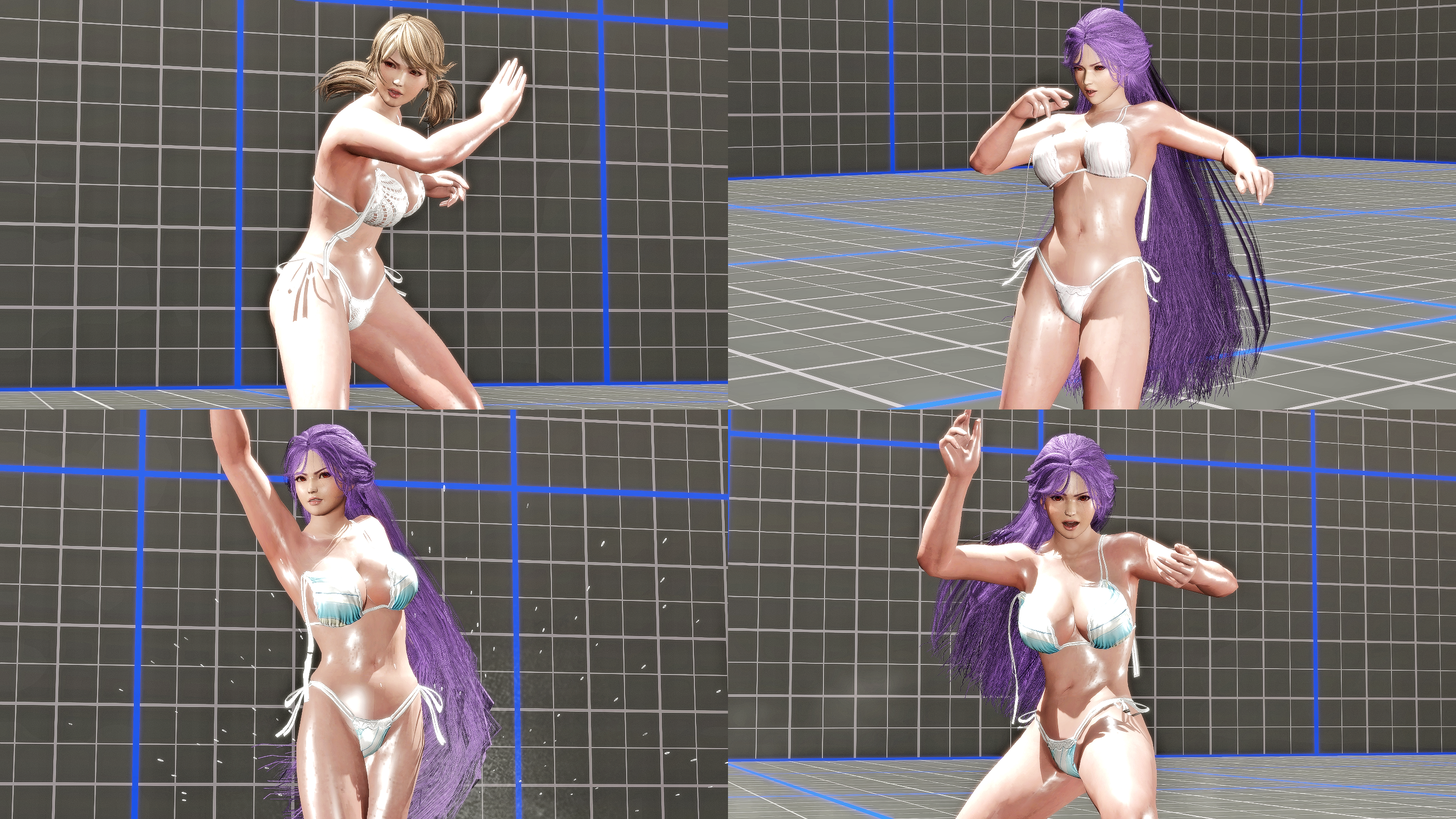 (Free DL) DoA6 DoAX3S Violet Broken (Ayane)