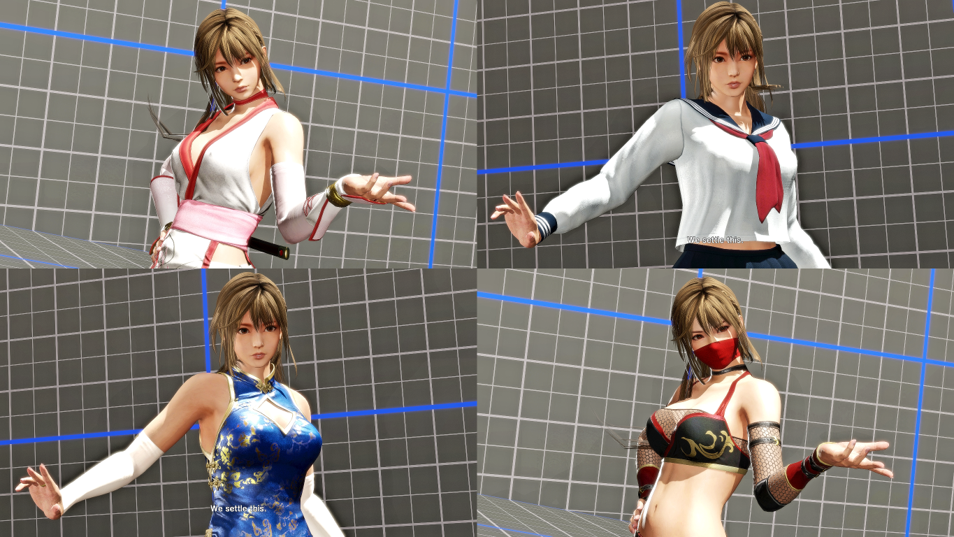 (DL) DoA6 DoAXVV Misaki Loose Hair v1 (Head Only)