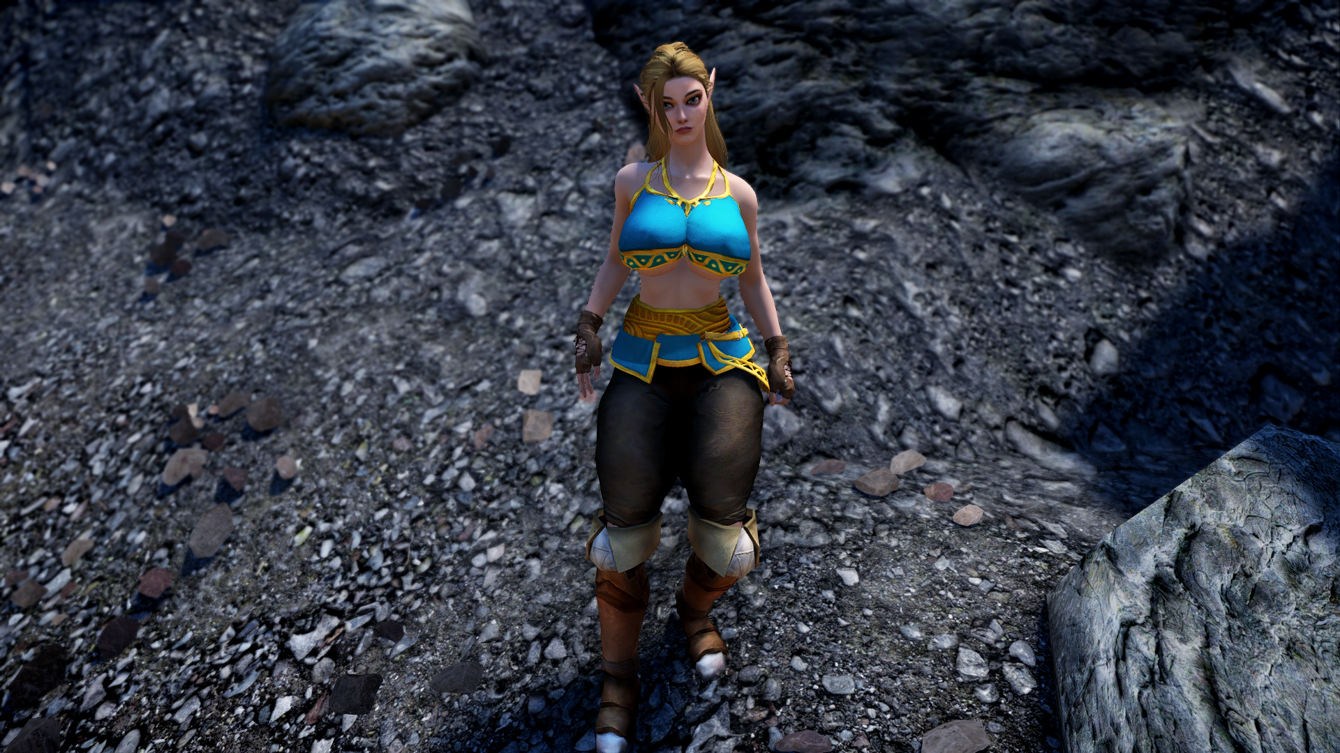 Zelda BOTW Outfit 3BA BodySlide Conversion Files