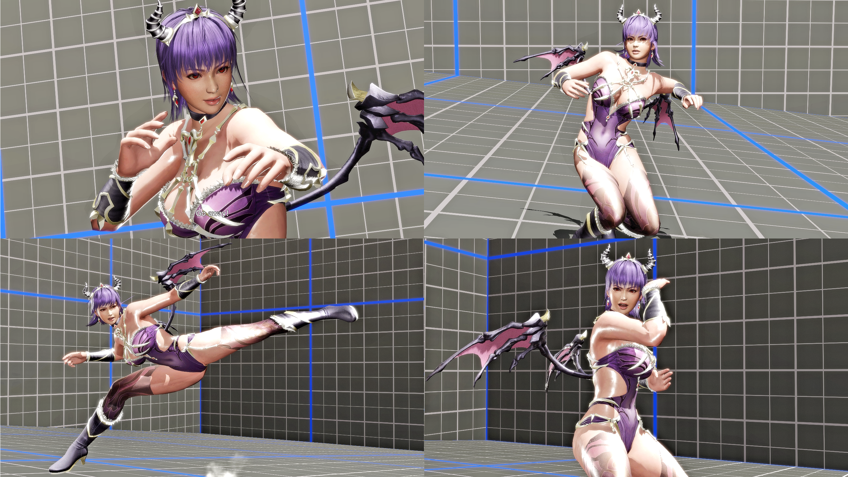 (DL) DoA6 Halloween 24 DoAXVV Darkness Queen Ayane
