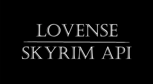 More information about "Skyrim Lovense API"