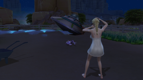 More information about "UFO Crash Posepack (2 person, storytelling)"