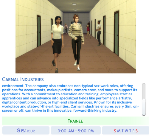 More information about "Carnal Industries - Sexworking careers"