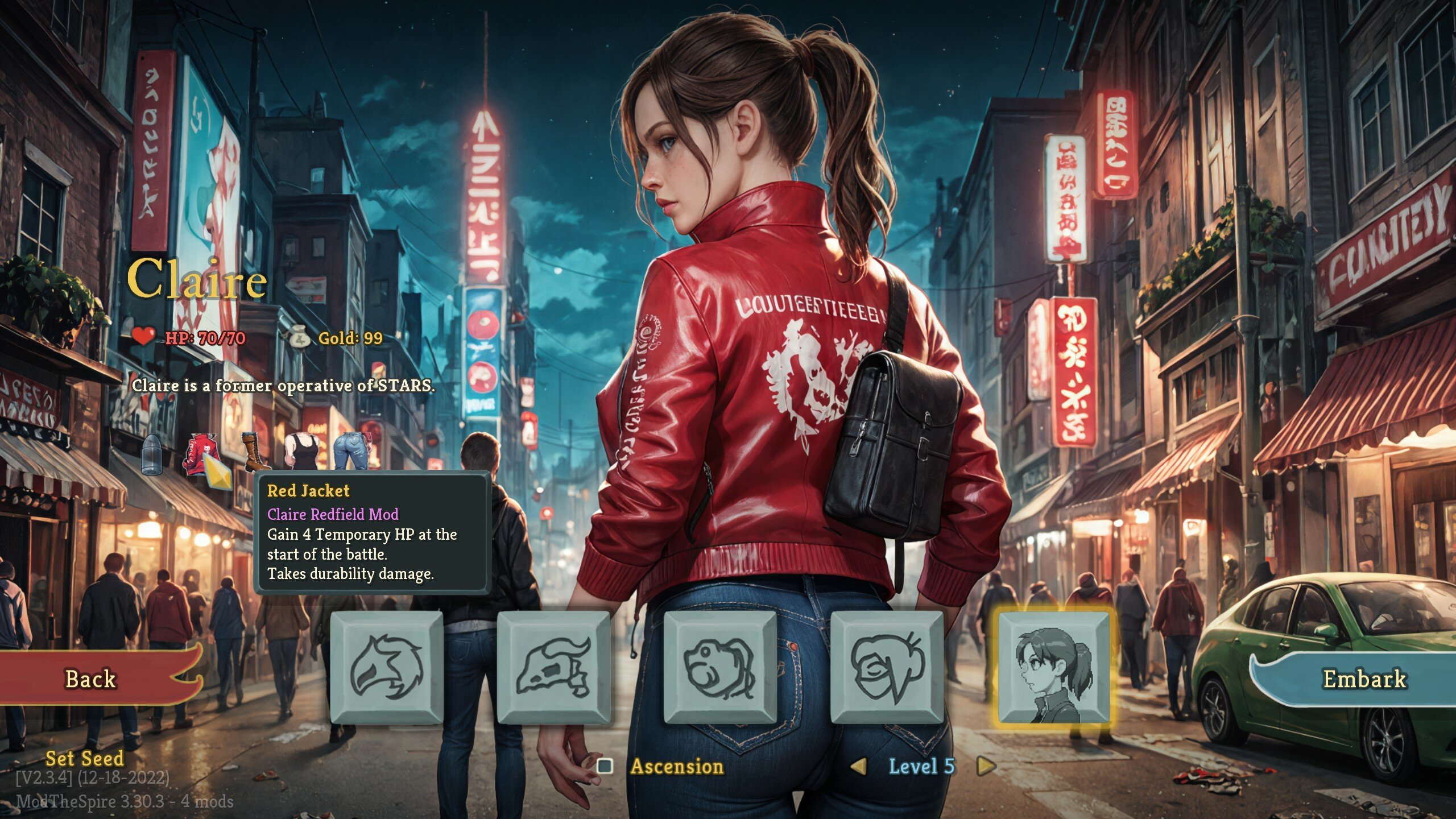 Slay the Spire - Claire Redfield - Downloads - Adult Games - LoversLab